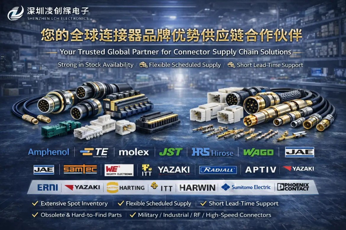 您的全球连接器品牌优势供应链合作伙伴 全球连接器品牌优势供应链合作伙伴-电子元器件分销商