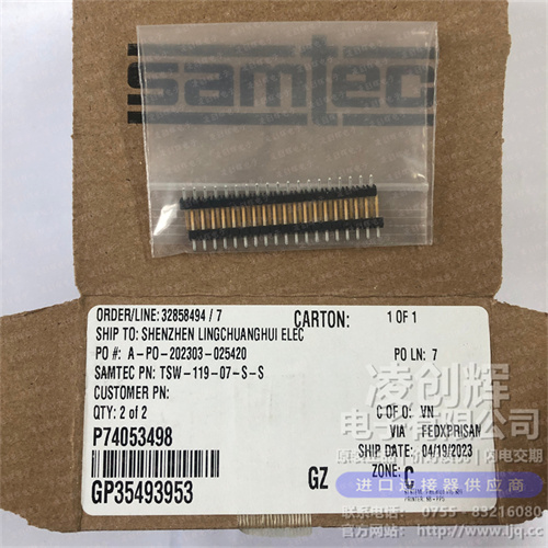 TSW-119-07-S-S现货照片